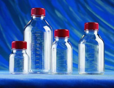 Бутыль 125 мл, ПС, d горла внешний 45 мм, стерильная, цилиндрическая форма, 1 шт./уп.