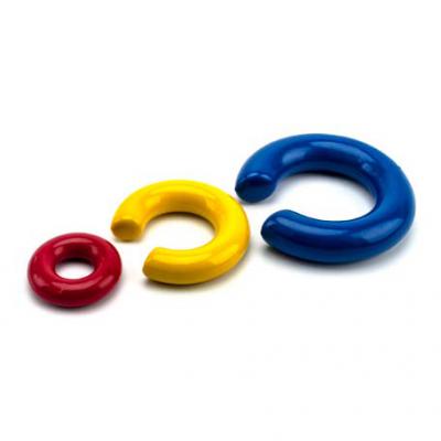 Кольцо стабилизирующее желтое, внешний Ø 105 мм, внутренний Ø 52 мм, для использования в УЗ мойках, с ПВХ покрытием, Wiggens