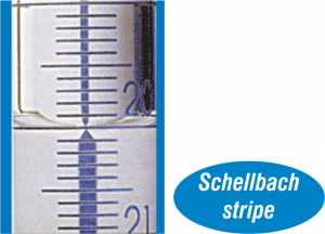 Бюретка 50 мл, ц.д. 0,1 мл, класс AS, тип 2, исп. 1, с прямым съемным тефлоновым краном, полоса Шеллбаха, сертиф., 1 шт., Glassco