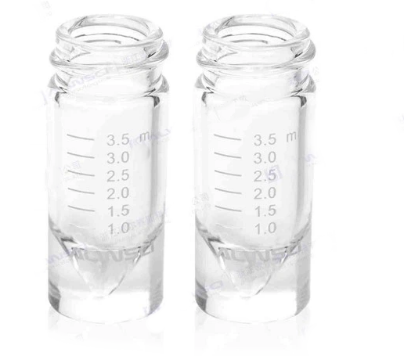 Виала 3,5 мл, прозрачное стекло, 20x50 мм, с градуировкой, 20-400 резьба, 12 шт./уп., ALWSCI Technologies