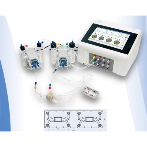 Система перфузии iFlow Organ-on-a-Chip, циркуляционная, многоканальная, контроллер с сенсорным экраном, Suzhou Precigenome