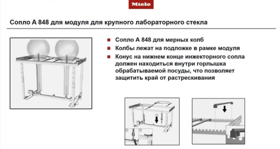Сопло A 848 для модуля для крупного лабораторного стекла