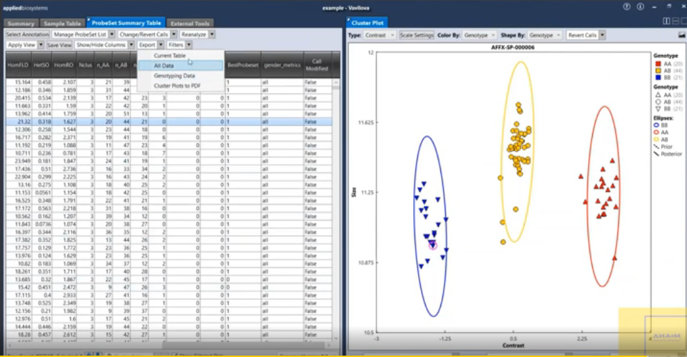 Рабочее пространство программы Axiom Suite Analysis