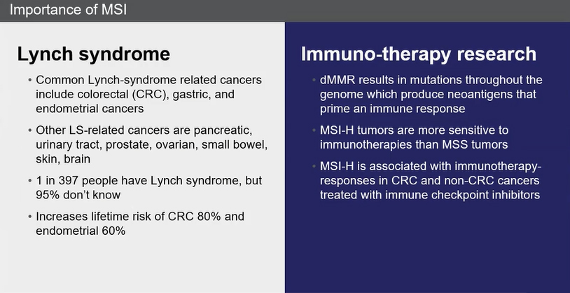 Поиски путей оценки микросателлитной нестабильности