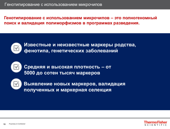 Генотипироване с использованием микрочипов