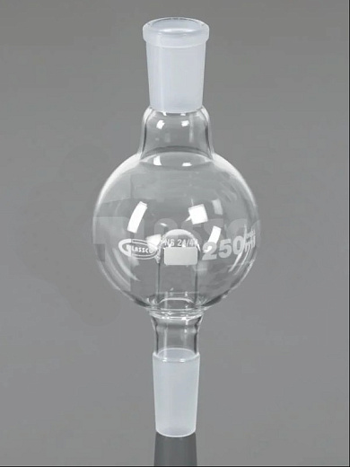 Ловушка для роторного испарителя, 250 мл, муфта 24/40, боросиликатное стекло, Glassco, Индия