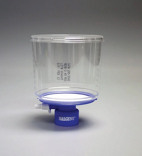 Фильтр Bottle Top, полиэфирсульфон, 0,45 мкм, d 75 мм, 500 мл, d шеи 45 мм, стерильный, Rapid-Flow, 12 шт. Фото 2