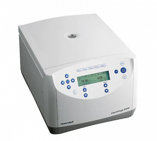 Центрифуга до 17500 об/мин, 30130 g, без ротора, без охлаждения, управление кнопками, 5430