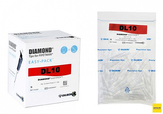 Наконечники до 1000 мкл (от 100 мкл), стерильные, с фильтром, 200 шт./уп., 5 уп.