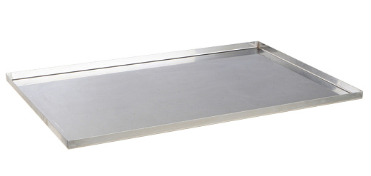 Тележка транспортировочная для корзин, стационарная ручка, максимальная нагрузка 1000 кг, нержавеющая сталь, 603х403х950 мм, Bochem