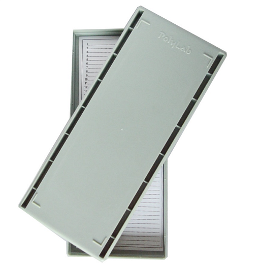 Планшет для хранения и архивирования препаратов на предметных стеклах, на 50/100 стекол, Glassco