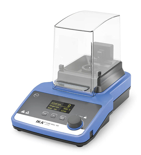 Мельница ножевая, до 25000 об/мин, аналитическая, 3 камеры со встроенными ножами, Tube Mill 100 control