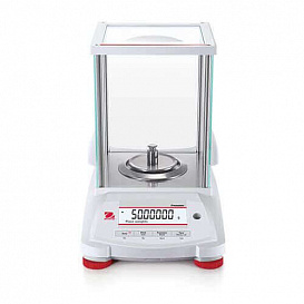 Весы полумикро аналитические, 82 г/0,01 мг, внутренняя калибровка, Pioneer PX85ZH, фронт