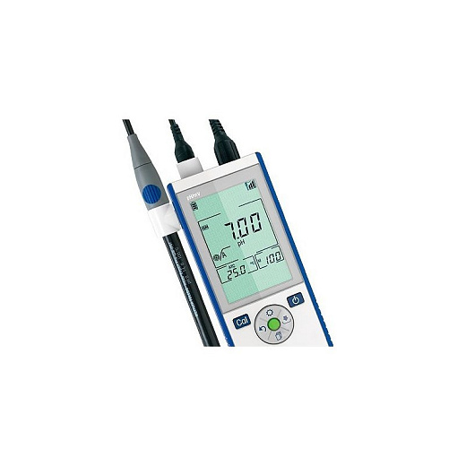 pH-метр, -2-20±0,01, портативный, электрод InLab Expert Go-ISM, кейс, S2-Field, серия Seven2Go, дисплей, Mettler Toledo