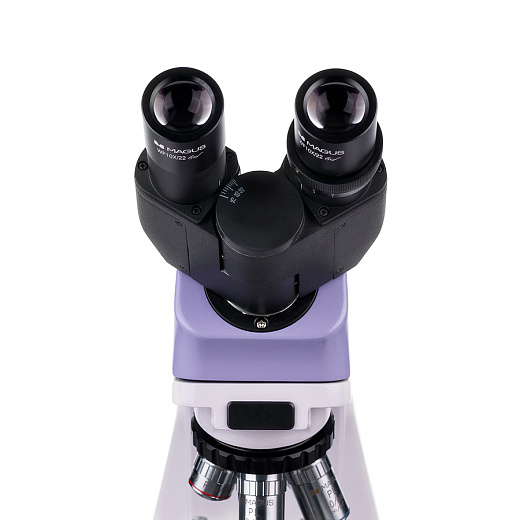 Микроскоп MAGUS Bio 250B, прямой, бинокуляр/тринокуляр, СП, ТП, ФК, Пол, планахромат 4×, 10×, 40×, 100×МИ Фото 12