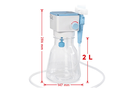 Аспиратор с сосудом-ловушкой на 2 л, SZY-2L, Servicebio, Китай