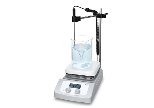 Мешалка магнитная, объём по воде 5 л, платформа 140×140 мм, нагрев до 380 °С, 200-1500 об/мин, MS-H380-Pro package 2, перемешивание в стакане, Dlab