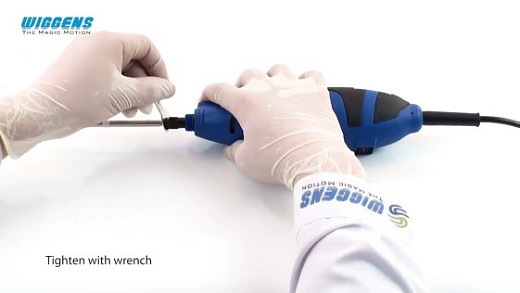 Гомогенизатор, объем 0,1-250 мл, роторный, ручной, до 30 000 об/мин, D-130, Wiggens, в работе