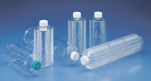 Роллерные бутыли 2100 см², ПЭТФ, ребристые стенки, 20 шт./уп., 20 шт./кор.