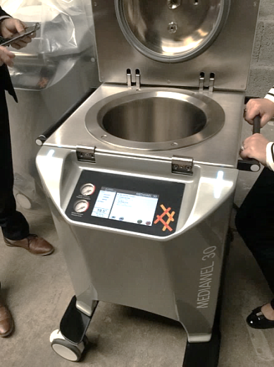 Средоварка от 2,5 до 30 л, стерилизация от 95 до 125 °C, от 1 до 99 мин, розлив от 25 до 80°C, Mediawel 30 Фото 3