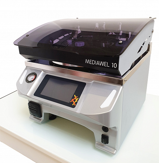 Средоварка от 1 до 10 л, стерилизация от 30 до 123 °C, от 1 до 99 мин, розлив от 25 до 80 °C, Mediawel 10 Фото 1