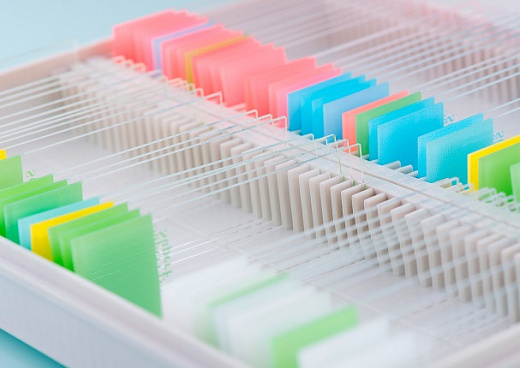 Стекло предметное, 26×76×1 мм, шлиф. кр. 45°, SuperFrost, желтое поле для маркировки, 50 шт/уп. Фото 2