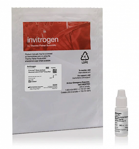 Реагент, препятствующий выцветанию PProLong Glass Antifade Mountant with SYTOX Deep Red