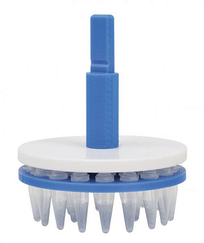 Штатив для зонда Cup Horn 431C2 на 24 ПЦР-пробирки 300 мкл синий для Q500/700/800R