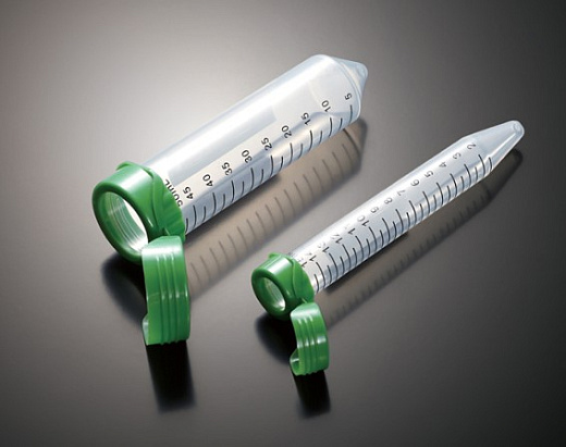 Пробирки 50 мл, ПП, резьбовые, конические, с крышкой EasyFlip, стерильные, 9400 g, 50 шт./штат., 500 шт./кор., Jet Biofil