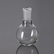 Колба круглая плоскодонная, 2000 мл, d 166 мм, шлиф 34/35, Glassco