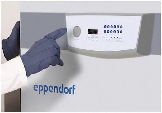 Морозильник -86 °С, вертикальный, 740 л, экохладагент, воздушное охлаждение, LED панель, 3 полки, ручка справа CryoCube F740h Фото 2