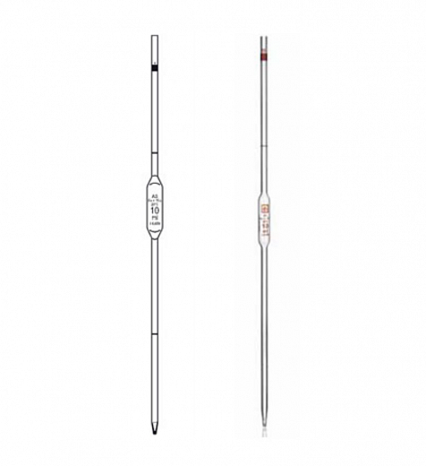 Пипетка Мора, 20 мл, НС, исполнение 2, 2 класс точности, одна метка, 1 шт.