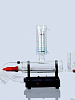 Бидистиллятор 1,5 л/ч, 1 мкСм/см, стекло, без бака, GLWS15DG
