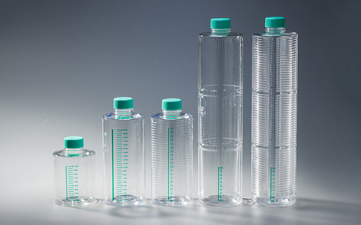 Роллерные бутыли 1700 см², гладкие стенки, необработанная поверхность, вент. крышка