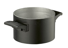 Кастрюля 1 л, алюминий, до 250 ºС, без крышки
