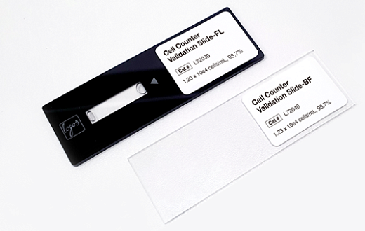 Слайд для автоматического счетчика клеток Luna-FX7, валидационный, для анализа в светлом поле, 1 шт./уп., Logos Biosystems