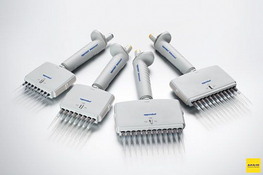 Автоматическая пипетка механическая 0,5–10 мкл, 12-канальная, Reference 2