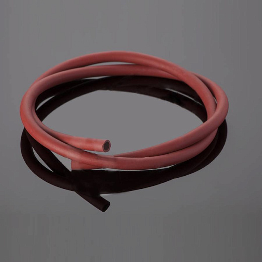 Шланг (трубка) лабораторный, натуральный каучук (NR), цвет красный, 10 м/уп., Glassco