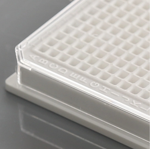 Планшеты культуральные 384-лун., белые (крупный план), Nest, Китай