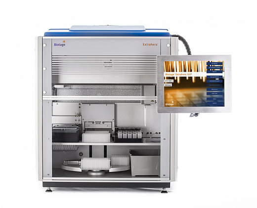 Система Extrahera для автоматической экстракции, Biotage, фронт