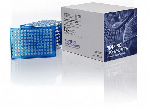 Планшеты для ПЦР, 96-лун., MicroAmp EnduraPlate Fast, со штрих-кодом, оптически прозрачные, голубые, 20 шт./уп.