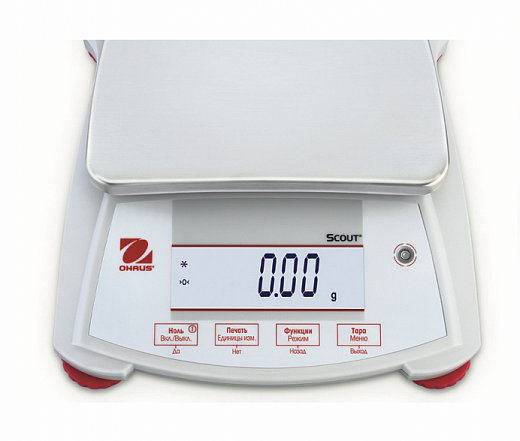 Весы портативные, 120 г/0,001 г, внешняя калибровка, STX123 Фото 2