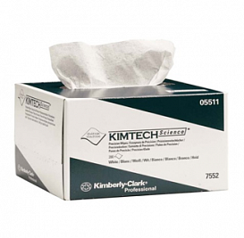 Салфетки безворсовые для протирки оптики, Kimtech Science, 21,3х11,4 см, 280 шт./уп.