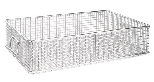 Корзина для транспортировки, 72 л, нержавеющая сталь 18/10, 600х400х300 мм, ячейки 20х20х3 мм, 1 шт., Bochem