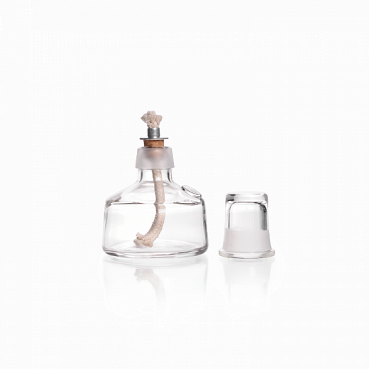 Горелка спиртовая, с розеткой и фитилем, 10 шт./уп.