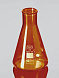 Колба Эрленмейера 1000 мл, стекло янтарного цвета, до 500 °С, узкое горло, с усиленным ободком, 10 шт./уп., Glassco, Индия