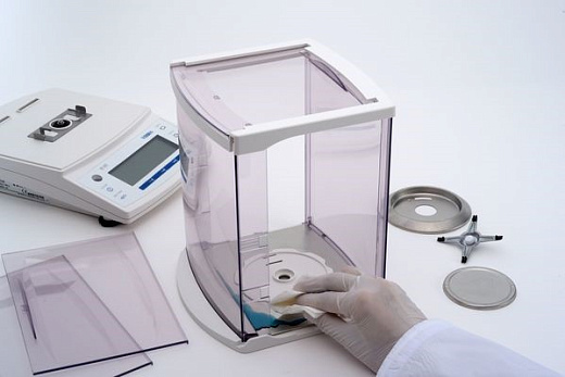 Весы аналитические, 120 г/0,1 мг, внешняя калибровка, с поверкой, HT-124CE Фото 4