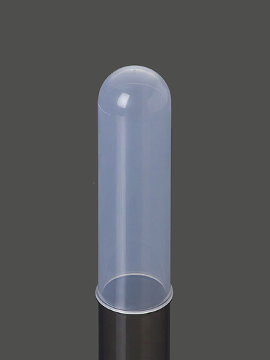 Пробирки 16 мл, 100×18 мм, ПК, круглодонные, с ободком, без крышки, 50000 g, 50 шт./уп., Glassco