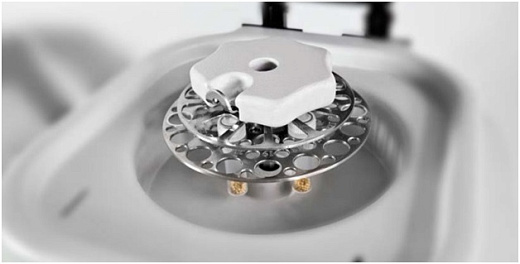 Гомогенизатор RCP-24 с адаптером 24 x 2 мл (вид сверху), Biosan