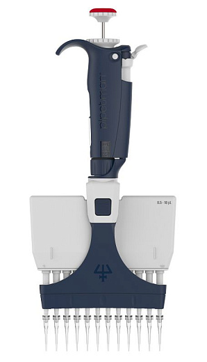 Автоматическая пипетка механическая 0,5-10 мкл, 12-канальная, Pipetman L P12X10L, Gilson